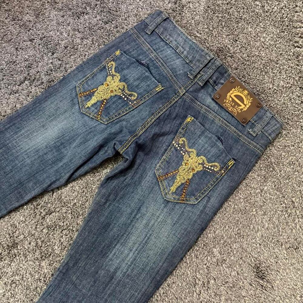 Unbranded Women's Blue and Navy Jeans